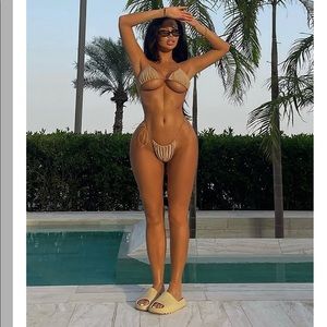 Fashion Nova String Thing Bikini - Medium